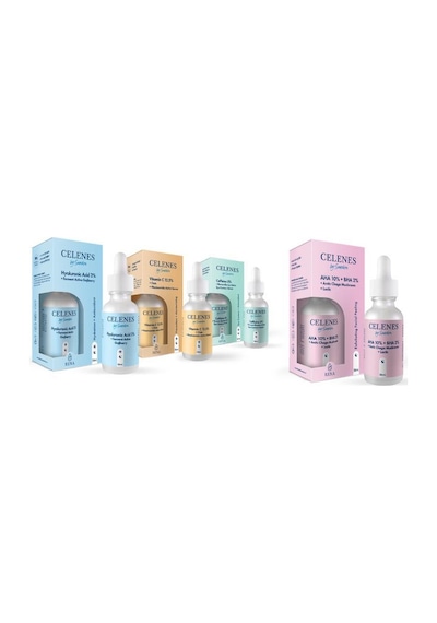 Celenes %Aha + %Bha + Arctic Chaga Mushroom + Lactic Yüz Serumu 30 ML