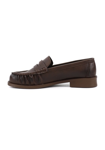 Gönderir Kadın Kahverengi Loafer Ayakkabı Ddza87335885