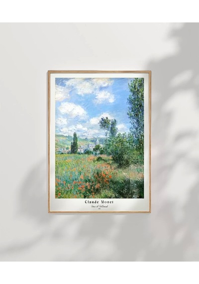 Çerçevesiz Poster Claude Monet Vétheuil