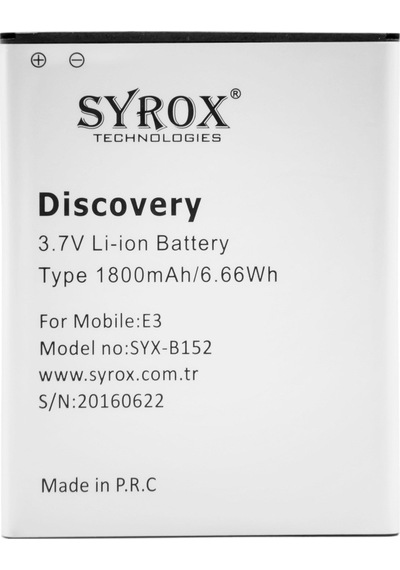 General Mobile Discovery 1 Batarya Syrox B152