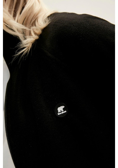Bad Bear 21.04.21.002-c01 Wilma Full-zip Kadın Polar Siyah