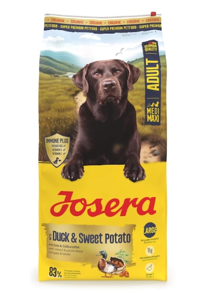 Josera Ördekli Tatlı Patatesli Tahılsız Yetişkin Köpek Maması 12500 G