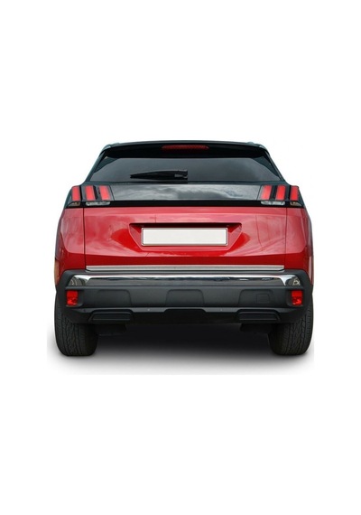 Peugeot 3008 Formlu Krom Bagaj Alt Çıta 2016 ve Üzeri P.Çelik
