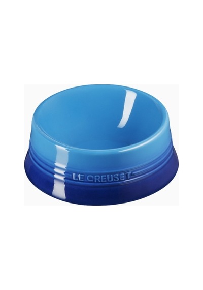 Le Creuset Seramik Lüks Tasarım Evcil Hayvan Mama Kabı 18 Cm Seramik Mama & Su Kapları Mavi 3