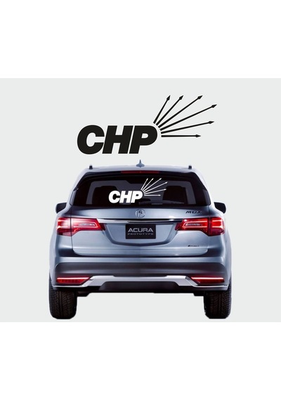 Chp Logo Oto Sticker 35 15 Cm