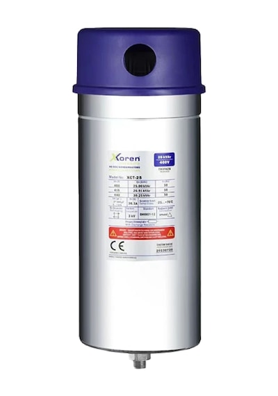 Xkoren Xct-2.5 ,2.5kvar/3x16uf 3-faz Güç Kondansatör