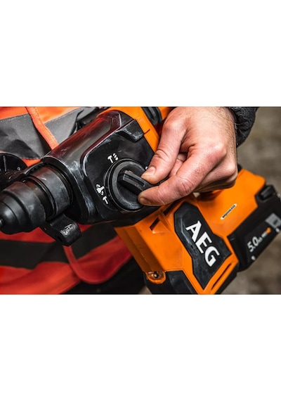 Aeg BBH18BL2-502C 18 V 5.0 Ah Akülü Kömürsüz Kırıcı - Delici
