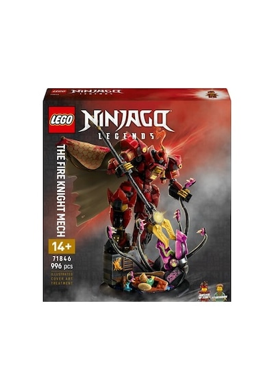 Lego Ateş Şövalyesi Robotu Yaratıcı 14+ Çocuklar İçin Minifigür Seti