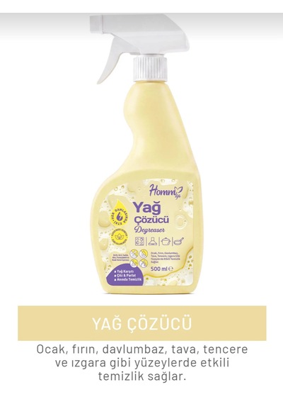 Homm Life Yağ Çözücü 500 Ml