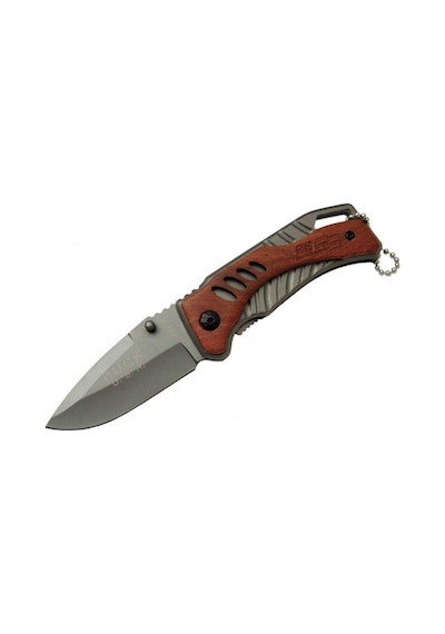 Buck X61 Ahşap Kamp Çakı 15,5 Cm Manuel, Kemerlikli