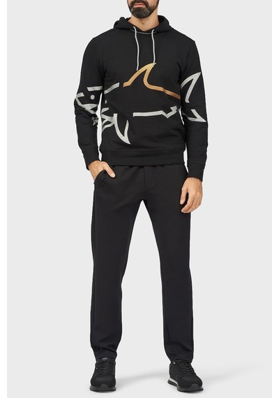 Paul & Shark Erkek Sweat 24411882 011 Siyah Siyah