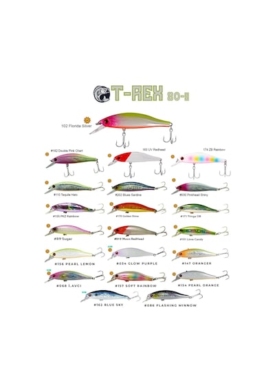 Fujin T-rex 80s 11gr 80mm Maket Balık