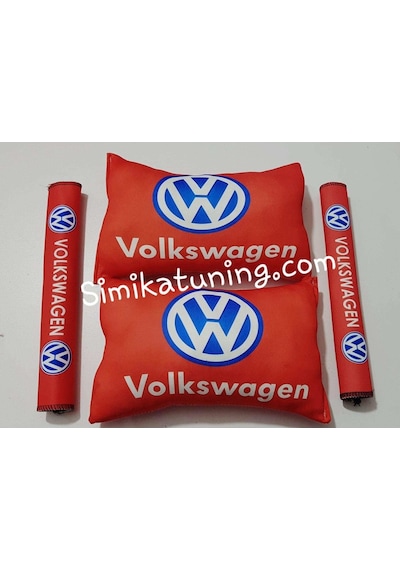Volkswagen Vw Araç Boyun Yastık Ve Kemer Konfor 2 Li Set (301284997)