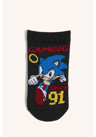 Defacto Sonıc The Hedgehog Lisanslı 3lü Pamuklu Patik Karma Çorap Erkek Çocuk I4481a8nskr1 Çok Renkli-kr1