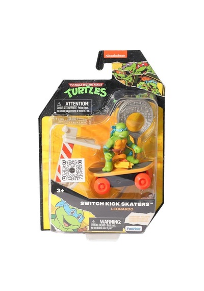 Bezos Tu812001 Tmnt Ninja Kaplumbağalar Kaykay Figürü - 71052 Umt Çok Renkli