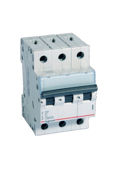 Legrand Xs³ Serisi Otomatik Sigorta 4.5Ka 63A 3Kutup  C Tipi - 403348