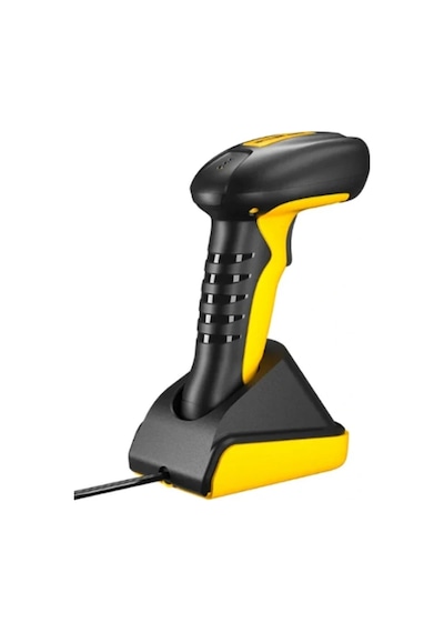Perkon Tıger Rs52 2d Karekod Kablosuz Bluetooth Barkod Okuyucu + Cradle