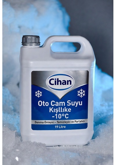 Cihan Oto Cam Suyu Kışlık -10 19 Litre