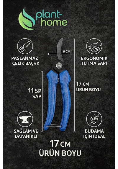 2 Adet Budama Makası Meyve, Gül Ve Bitki Budama - Sera - Evde Hobi İçin Kısa Makas