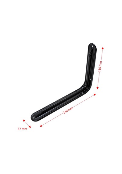 6409 Lüks Raf Altı Siyah 8x10 180x240 Mm Siyah