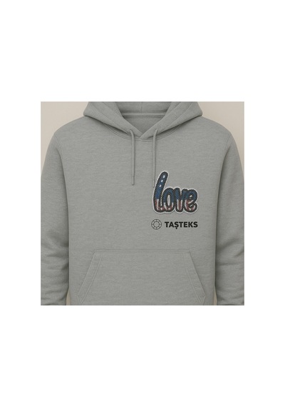 Pul Payetli Ütülenebilen Veya Sticker Olarak Kullanılabilen 'love' Yazı Modeli