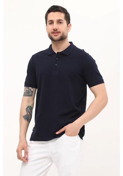 Uniprom Polo Yaka Tişört %100 Pamuk Lacivert Erkek Lacivert