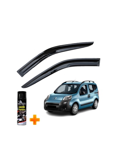 Citröen Nemo Mügen Cam Rüzgarlığı 2007-2019 Arası 2 Li Takım +500ml Lastik Parlatıcı