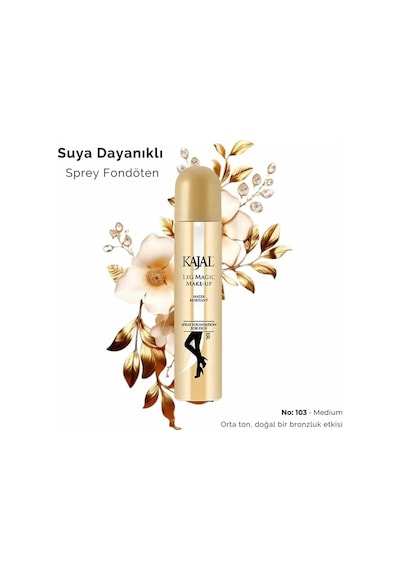Kajal Sprey Bacak Fondöteni No:103 75 ML