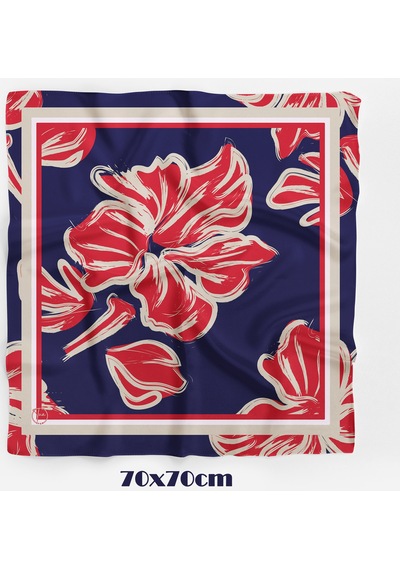 Modern Touch Desen 70 70cm Bandana/fular Çok Renkli