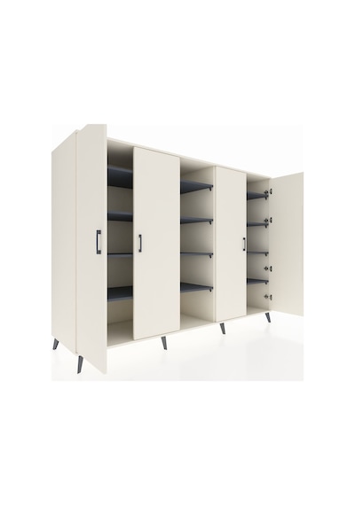 Kronos Dolap 12 Raflı 4 Kapaklı 220x59x163 Aytaşı-aytaşı/antrasit Aytaşı-aytaşı/antrasit Kronos Dolap 12 Raflı 4 Kapaklı 220x59x163 Aytaşı-aytaşı/antrasit Aytaşı-aytaşı/antrasit