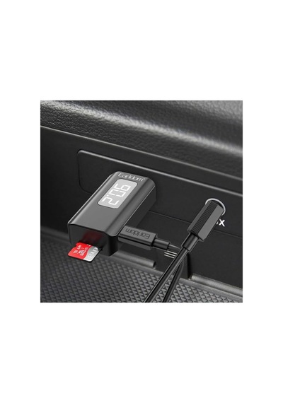 Earldom Br17 Bt 5.3 Sd Kart Ve Aux Çıkışlı Arama Destekli Dijital Ekranlı 2in1 Usb Fm Transmitter
