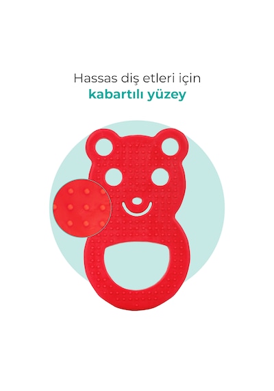 Mamajoo Yumuşak & Eğlenceli Diş Kaşıyıcı, Kolay Kavrama & Hassas