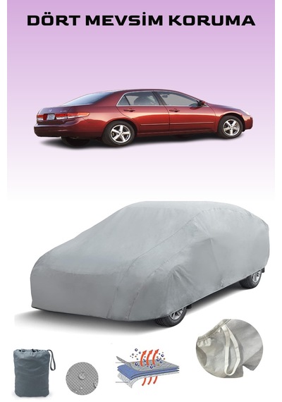 Honda Accord 4 Kapılı 2003 - 2006 Araba Brandası Oto Branda Gri