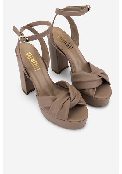 Valmenti Kadın Hakiki Deri Bej Night Shoes Ayakkabı 1074 2161 Bn Ayk Y26 Nude Dr