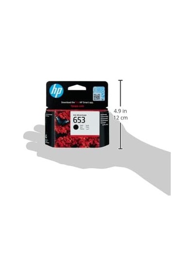 Hp 653 Siyah Mürekkep Kartuş 360 Sayfa 3ym75ae
