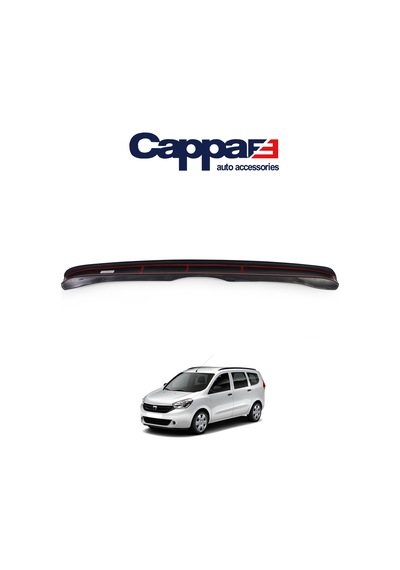 Cappafe Dacia Lodgy Arka Tampon Eşiği Koruma Mat Abs 2013-› N11.12888