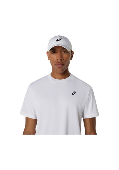 Asics Court Ss Top Erkek White Traditional Kısa Kollu Tshirt 2041a339-100 Beyaz