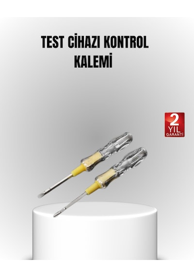 Neon Işıklı Elektrik Kontrol Kalemi