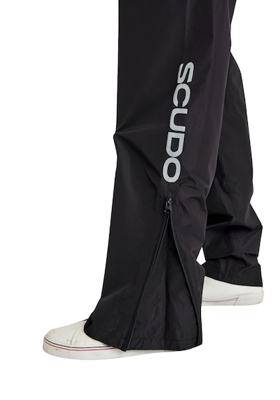 Scudo Peru Siyah Alt Motosiklet Yağmurluğu - 3xl