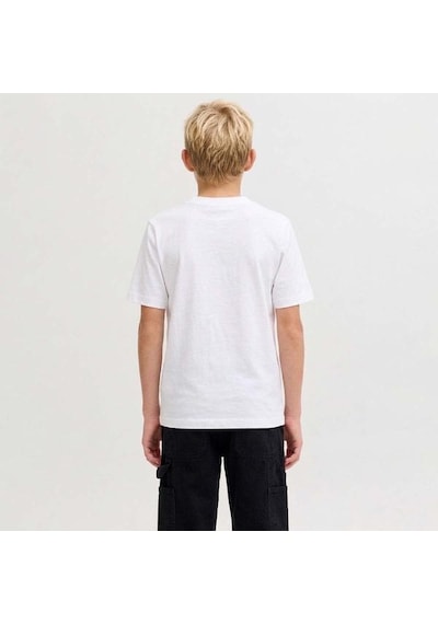 Jack & Jones Jack&jones Caleb Varsity Erkek Çocuk Beyaz Tişört