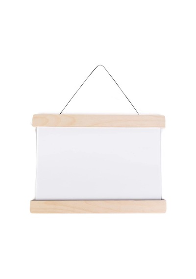 Microwood Mıknatıslı Ahşap Çerçeve, Pratik Çerçeve, Gerçek Ahşap 23cm, Huş