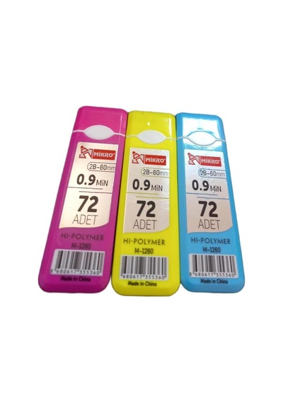 Mikro M-1260 60mm 0.9mm Kalem Ucu 12'li Paket