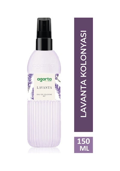 Agarta Pet Şişe 80 Derece Kolonya Lavanta 150 ML