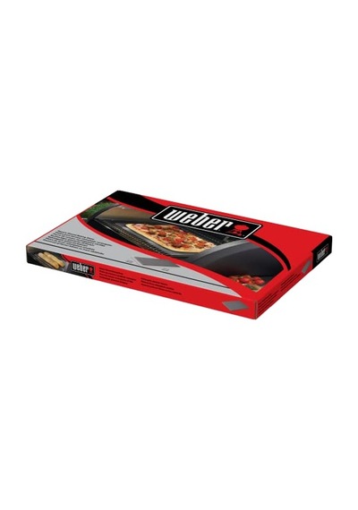 Pizza Taşı - Dikdörtgen 44 X 30 Cm , Sırlı Kordiyerit Barbekü Pizza Taşı, Hızlı Isıtma, Tüm Izgaralara Uyar Ø 57 Cm, Gaz, Pelet, Elektrikli - Siyah 18414