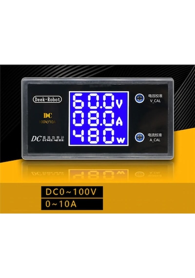 100v 10a Voltmetre Ampermetre Wattmetre