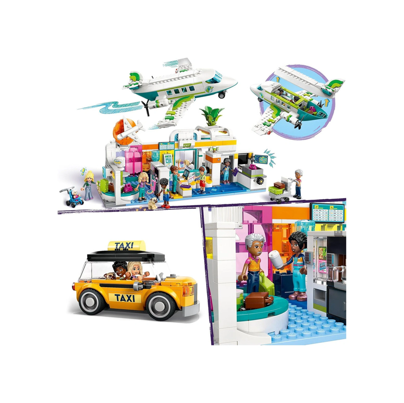Friends Heartlake City Havaalanı Ve Uçak 42656