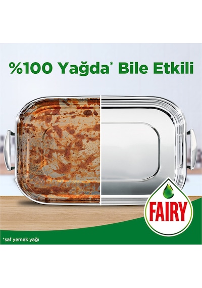 Fairy Elma Kokulu Sıvı Bulaşık Deterjanı 3 x 1500 ML