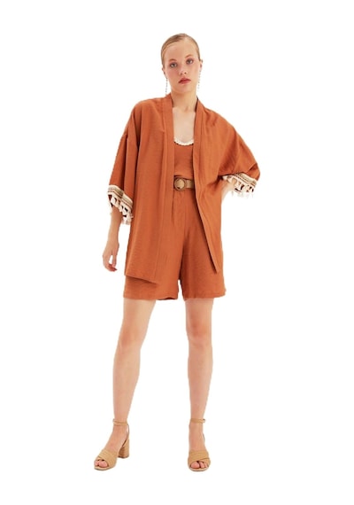 Kol Detaylı Salaş Kimono Stn139kce1055 Diğer