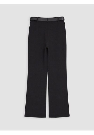 Lcw Everyday Siyah Kemerli Kadın Pantolon