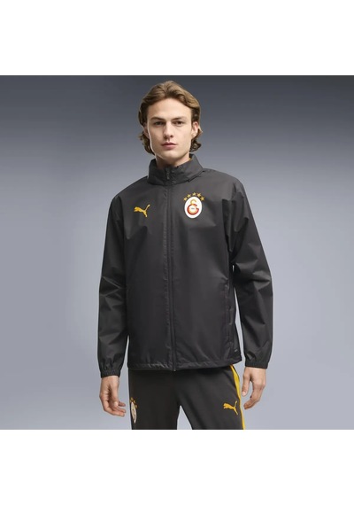 Puma Gsk All-weather Jacket Siyah Erkek Kapüşonlu Yağmurluk